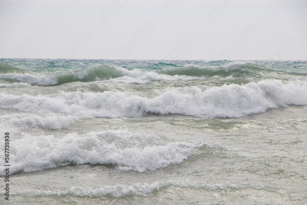 wave on the beach