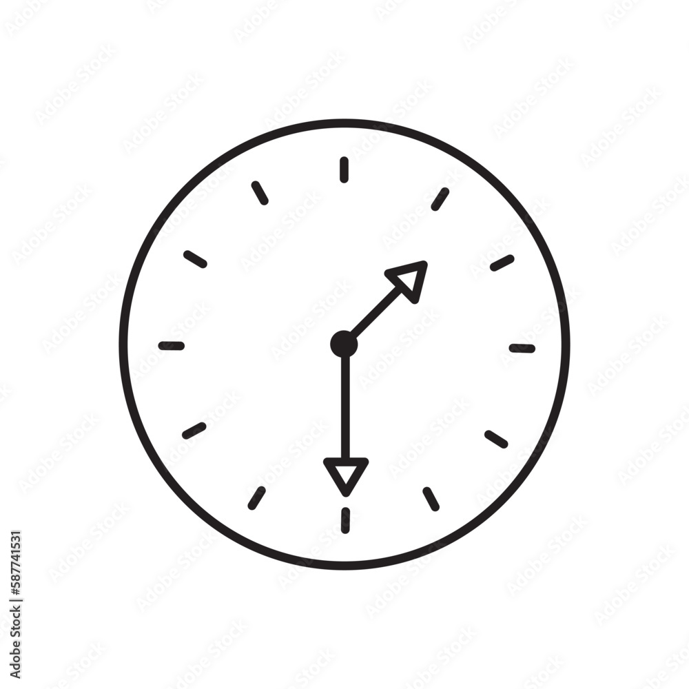 Alarm clock vector icon. Reminder clock vector flat sign design. Time watch symbol pictogram. UX UI icon Alarm clock vector icon. Reminder clock vector flat sign design. Time watch symbol pictogram. UX UI icon