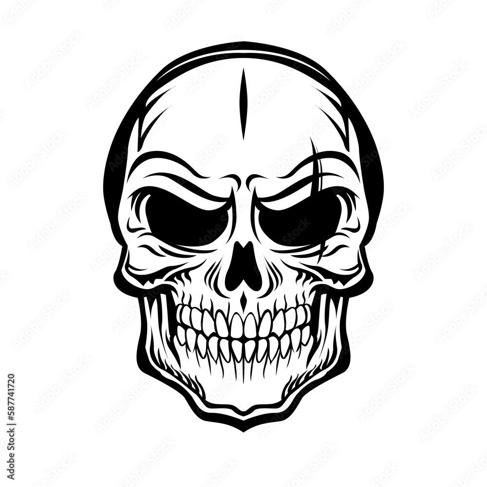 Fototapeta premium Skull Artwork
