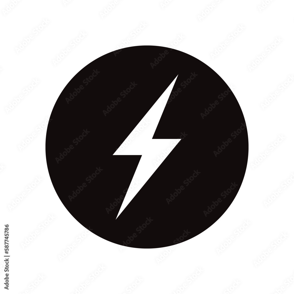 Energy vector icon. Lightning flat sign design. Energy isolated symbol pictogram. UX UI icon Energy vector icon. Lightning flat sign design. Energy isolated symbol pictogram. UX UI icon