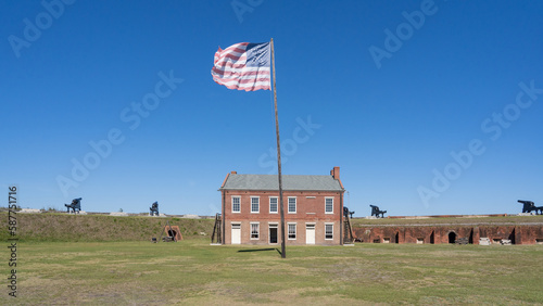 The Fort Clinch State Park is a Florida State Park, located on a peninsula near the northernmost point of Amelia Island, along the Amelia River