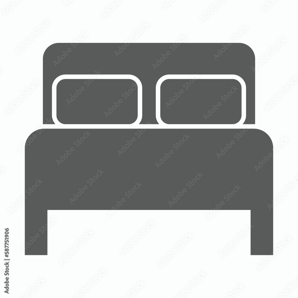 ..bed icon, sleep vector, couch illustration ..bed icon, sleep vector, couch illustration