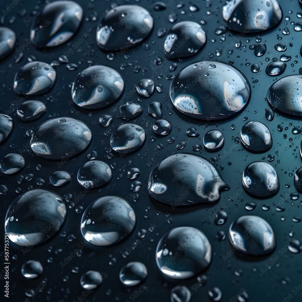 drops of water drops of water
