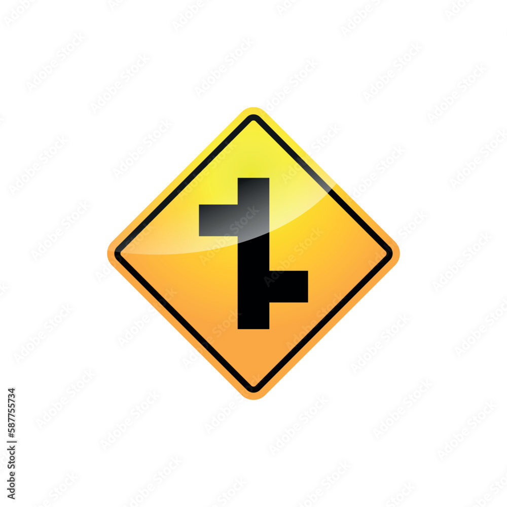 Traffic Sign Street Sign Icon Vector Template Traffic Sign Street Sign Icon Vector Template