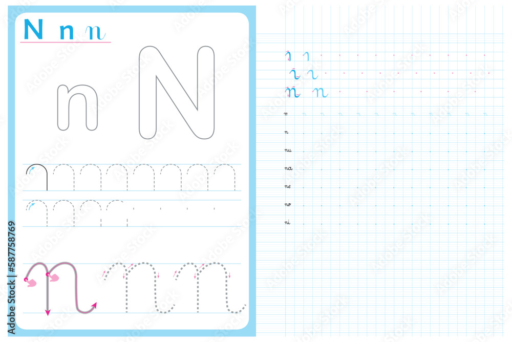 Alphabet Letter tracing practice worksheet vector illustration. alphabet tracing practice worksheet for kids. worksheet for to teachers, parents, vector file Alphabet Letter tracing practice worksheet vector illustration. alphabet tracing practice worksheet for kids. worksheet for to teachers, parents, vector file
