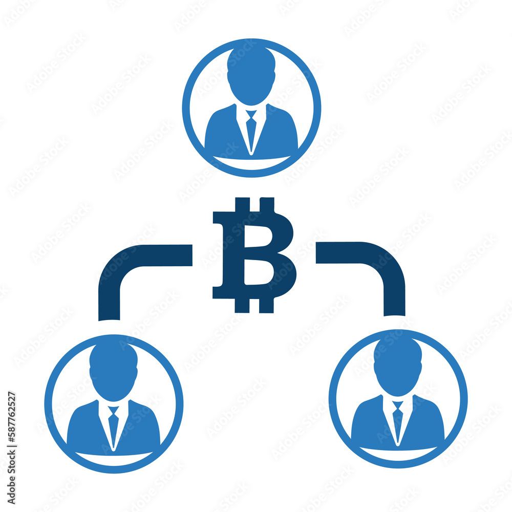 Double, spending, bitcoin, coin, cryptocurrency icon