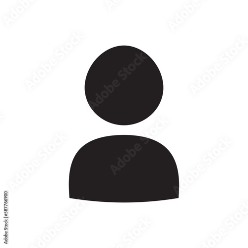 User vector icon. Add member person flat sign design. Man pictogram illustration of user symbol pictogram. UX UI icon