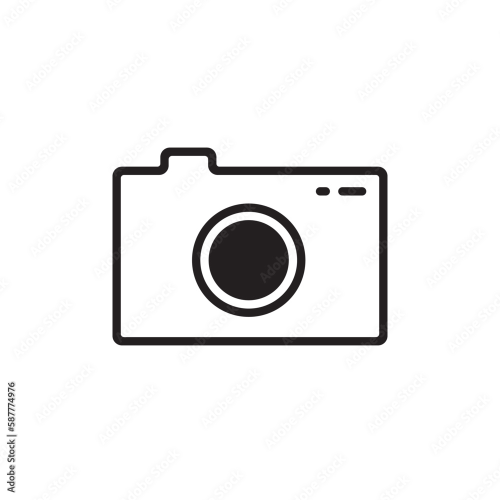 Video camera vector icon. Photo camera vector icon. Camera flat sign design. Recorder symbol pictogram. UX UI icon Video camera vector icon. Photo camera vector icon. Camera flat sign design. Recorder symbol pictogram. UX UI icon