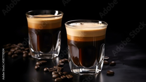 Espresso Cups with Rich Crema