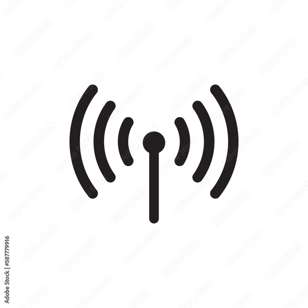 Wifi signal vector icon, wireless internet connection flat sign design. Wi-fi isolated symbol pictogram. UX UI icon Wifi signal vector icon, wireless internet connection flat sign design. Wi-fi isolated symbol pictogram. UX UI icon