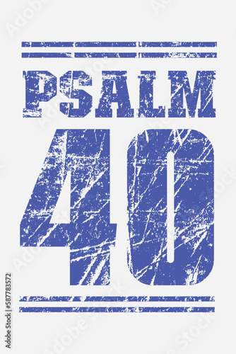 psalm 40 gospel verse bible church