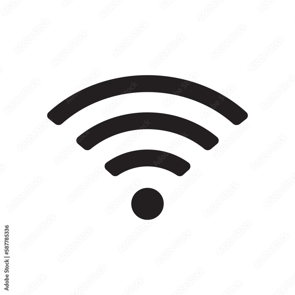 Wifi signal connect vector icon, wireless internet connection flat sign design. Wi-fi isolated symbol pictogram. UX UI icon Wifi signal connect vector icon, wireless internet connection flat sign design. Wi-fi isolated symbol pictogram. UX UI icon