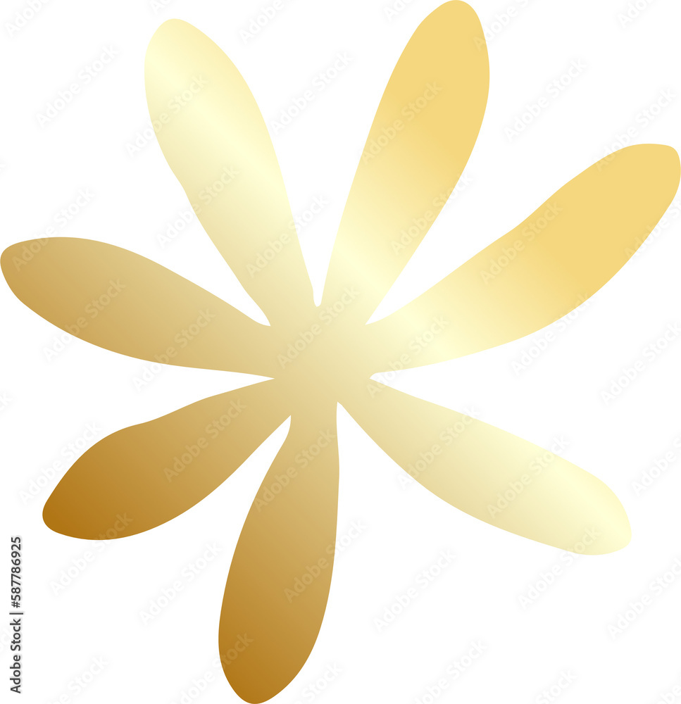 Gold Leaf Shape Design Element
Gold Leaf Shape Design Element