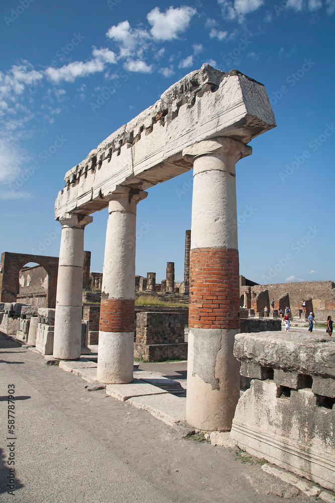 Foro di Pompei Ruins - Naples, Italy