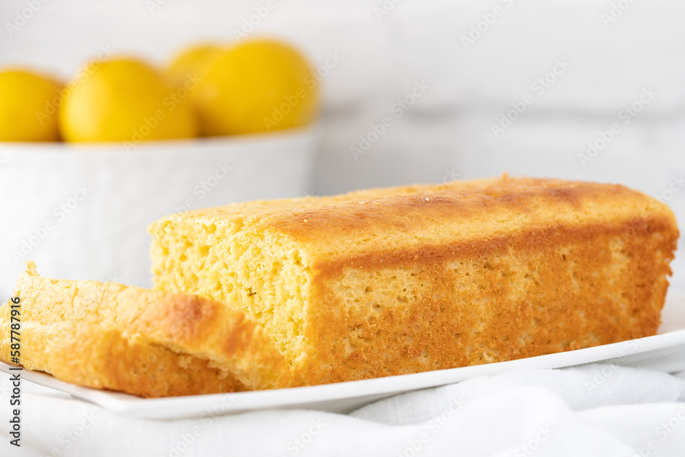 Lemon cake - Lemon cake with poppy seeds