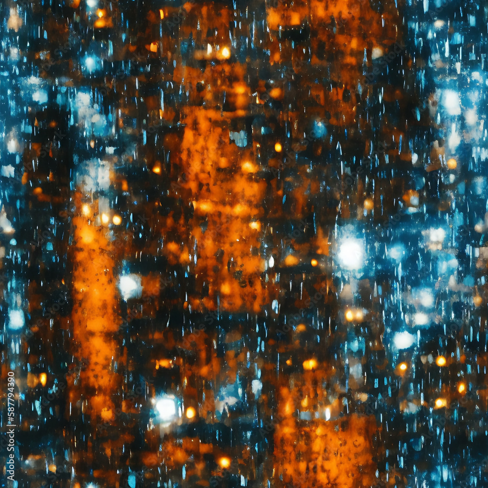 Neon city abstract background AI art se 18 of 43