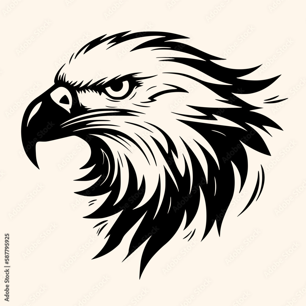 Eagle vector for logo or icon,clip art, drawing Elegant minimalist style,abstract style Illustration Eagle vector for logo or icon,clip art, drawing Elegant minimalist style,abstract style Illustration