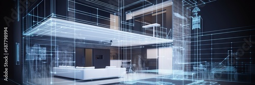 Smart home augmented reality data-driven, technology-enhanced home by generative AI