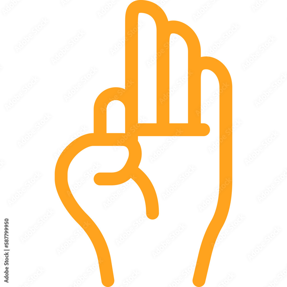 buddha hand line icon buddha hand line icon