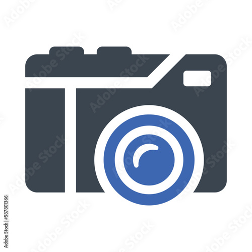 Photography camera icon
