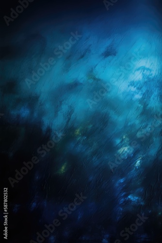 Dark blue Background Studio Portrait Backdrop Image Photography with lightspots