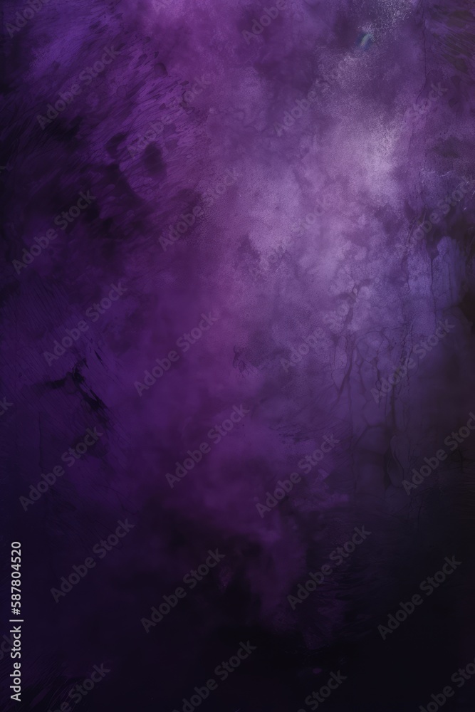 Dark purple Background Studio Portrait Backdrop Image Photography with lightspots
