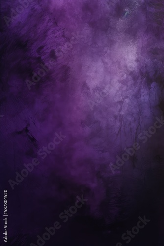 Dark purple Background Studio Portrait Backdrop Image Photography with lightspots