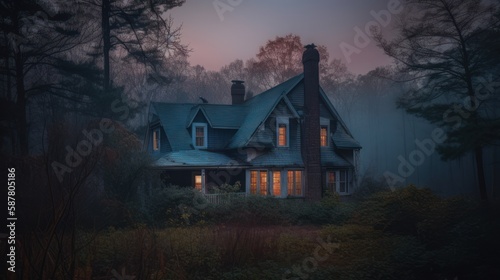 Haunted House In The Forest, Generative AI
