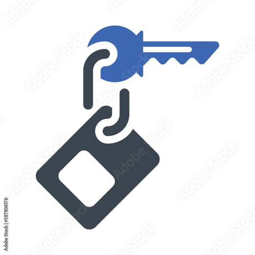 Hotel key icon