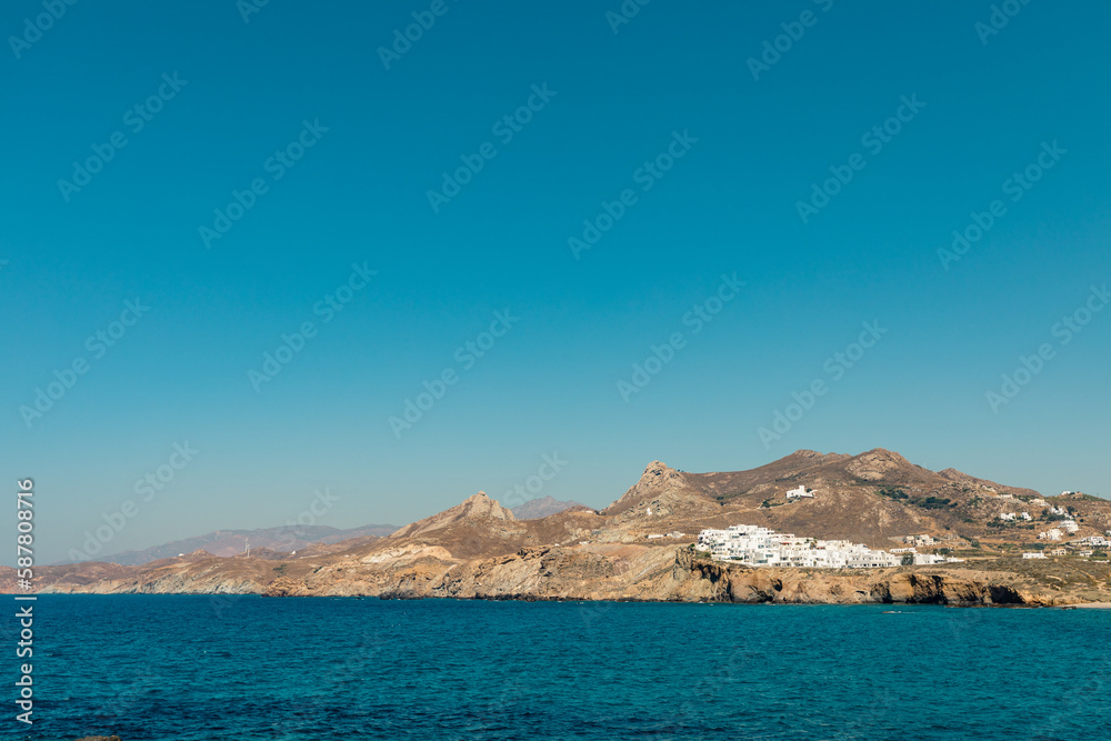 Naxos Grece - July 23, 2020 - Landscape near Naxos City