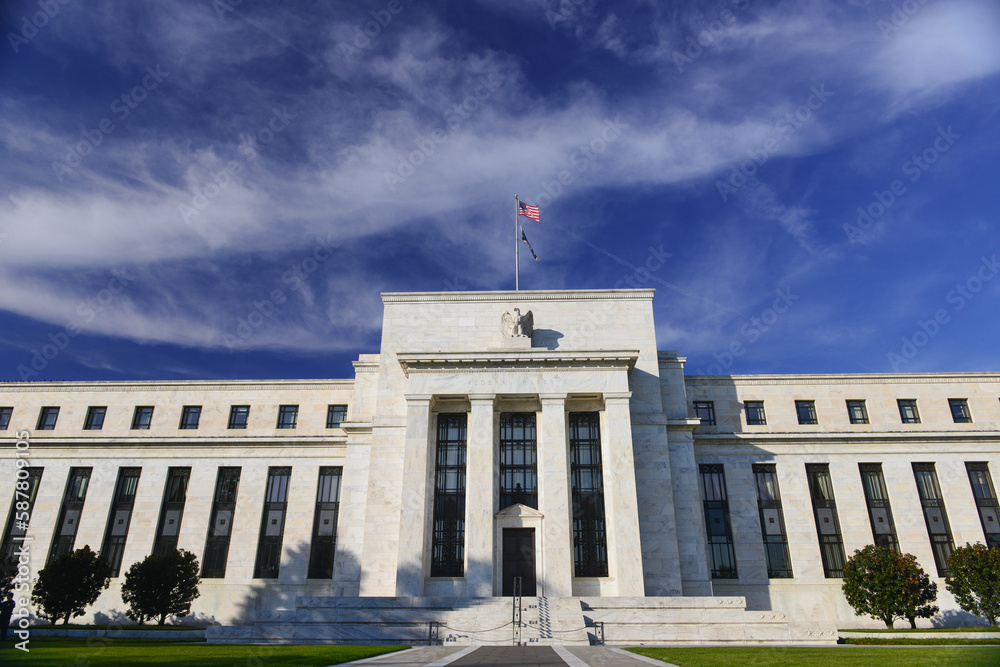 Fototapeta premium Federal Reserve (FED) building - Washington DC United States