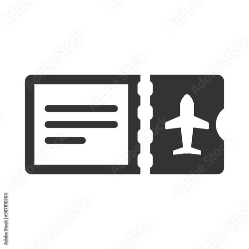 Flight tickets icon
