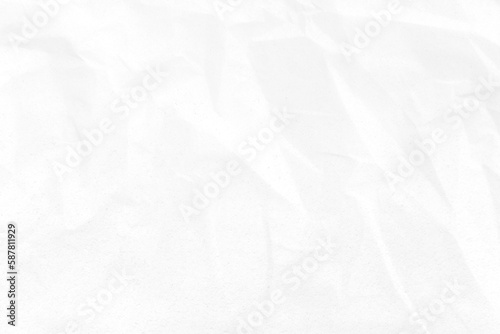 white paper crumpled texture background
