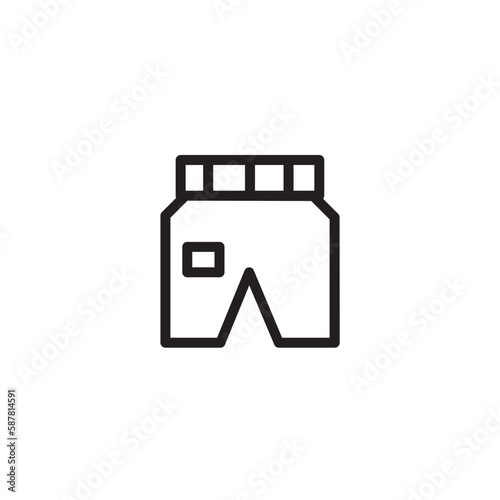 Shorts Knickers Britches Outline Icon