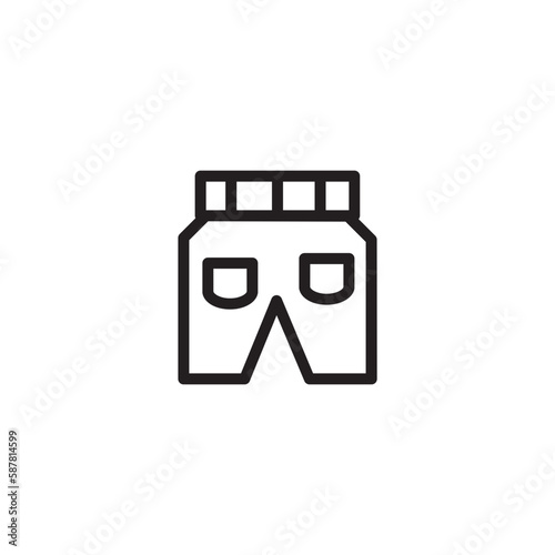 Shorts Knickers Britches Outline Icon