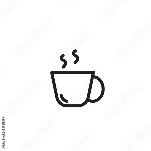 Coffee Drink Tea Outline Icon