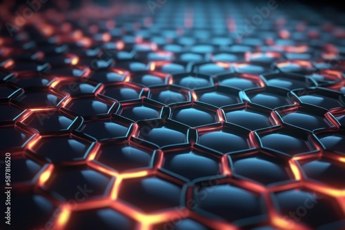 glowing graphene photo