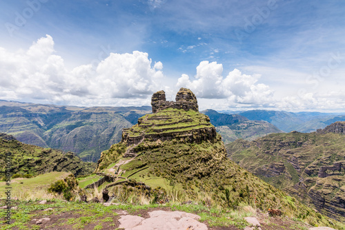 Waqrapuka Cusco Peru panoramic view photo