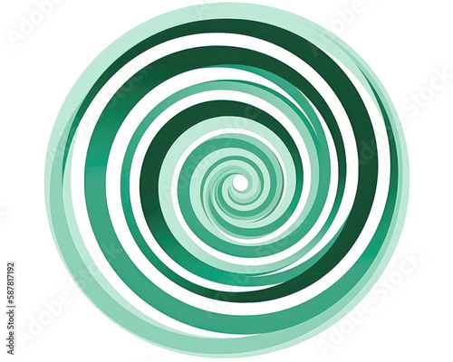 Spiral, swirl, twirl element vector - stock vector illustration, clip-art graphics