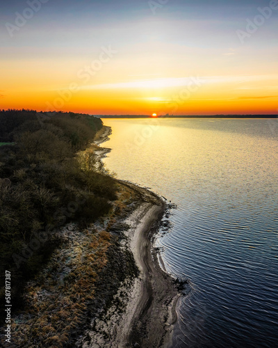 Sonnenuntergang am Strand