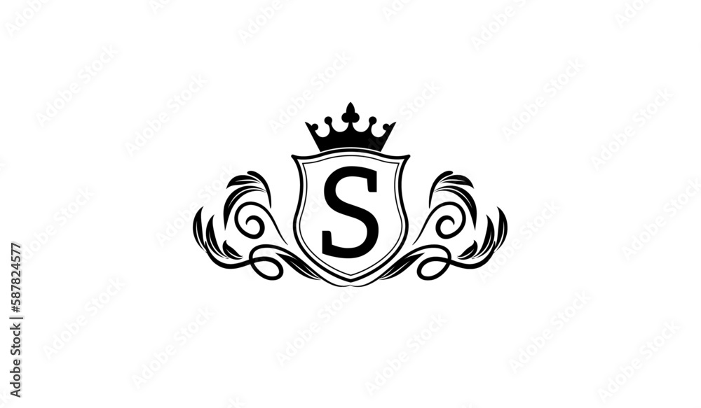 Obraz premium S logo