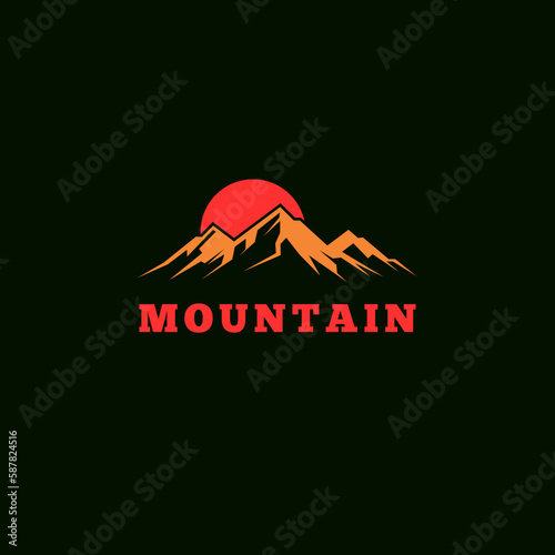 person in the mountains