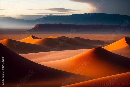 sunset in the desert © Guilherme
