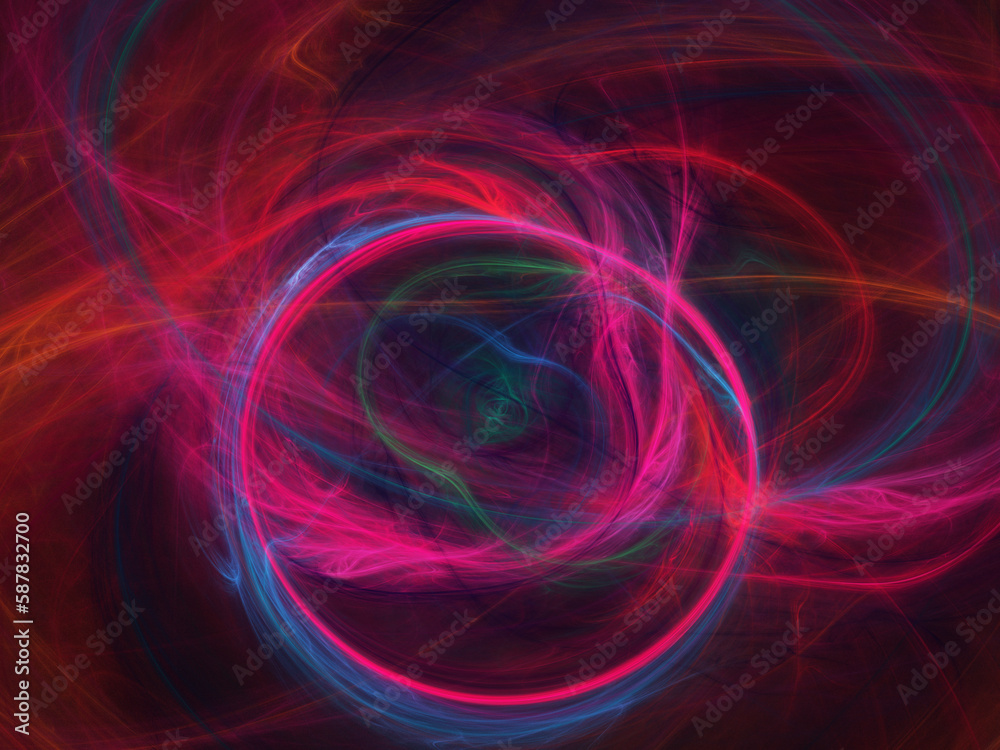fractal on black fractal on black
