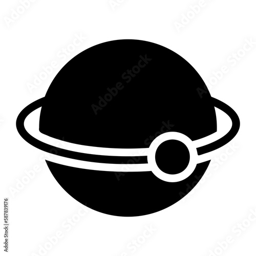 orbit glyph icon