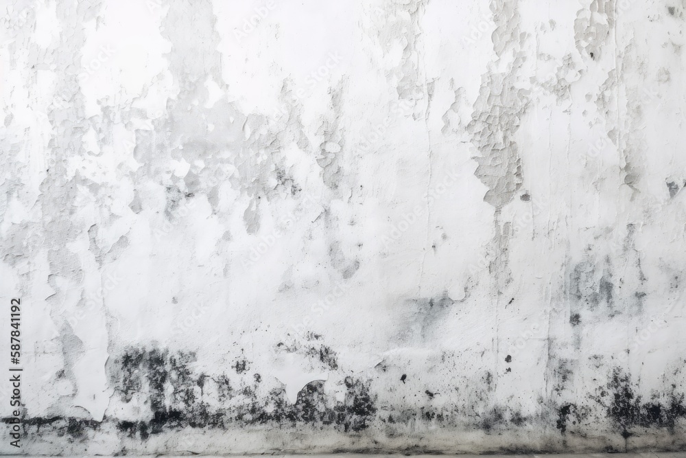 monochromatic wall texture in black and white. Generative AI monochromatic wall texture in black and white. Generative AI