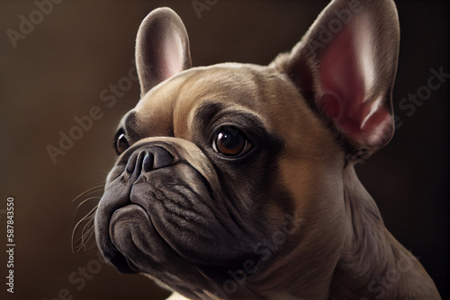 french bulldog portrait