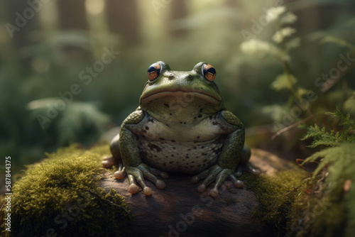 Delightful frog
