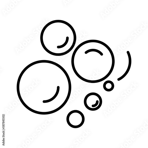 Foam vector illustration on white background..eps