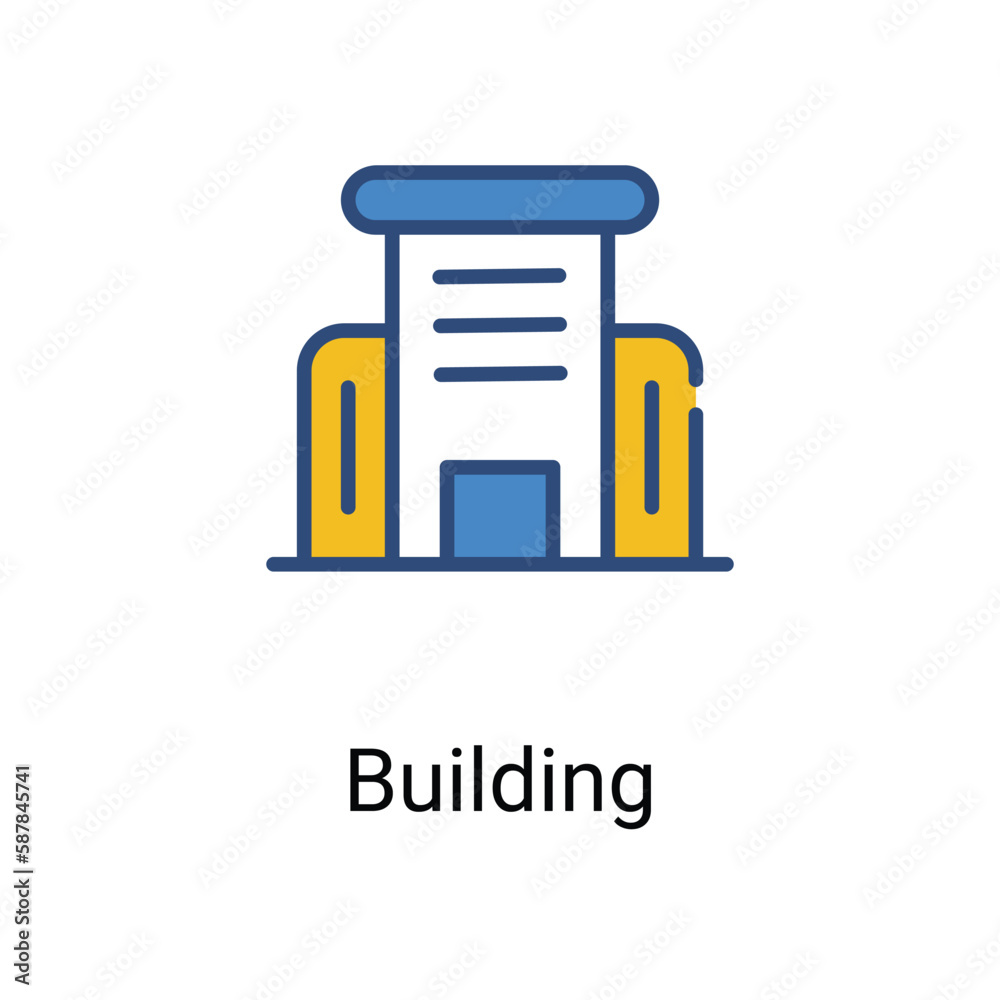 Building icon. Suitable for Web Page,Mobile,App,UI,UX�and�GUI�design.